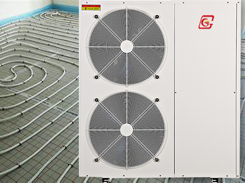 空氣能+水地暖 空氣能+水地暖